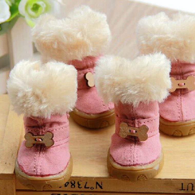 Winter Warm Pet Snow Boots