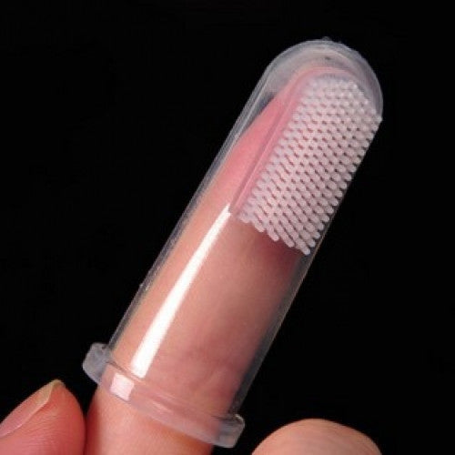 Finger Toothbrush Teddy Teeth Care Pet Brush