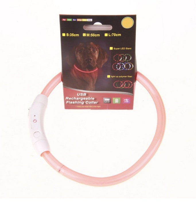 Adjustable and Rechargeable LED Pet Collar