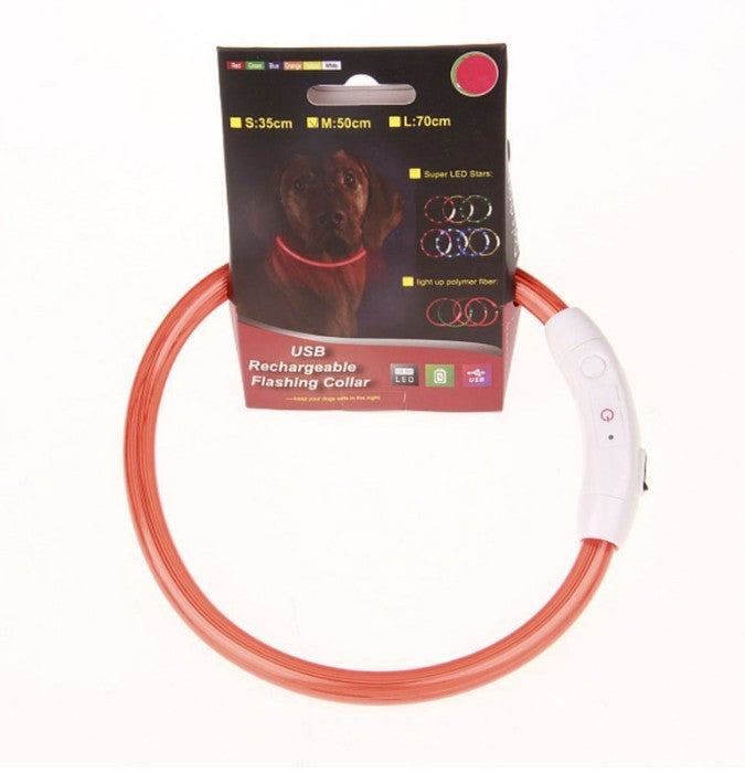 Adjustable and Rechargeable LED Pet Collar