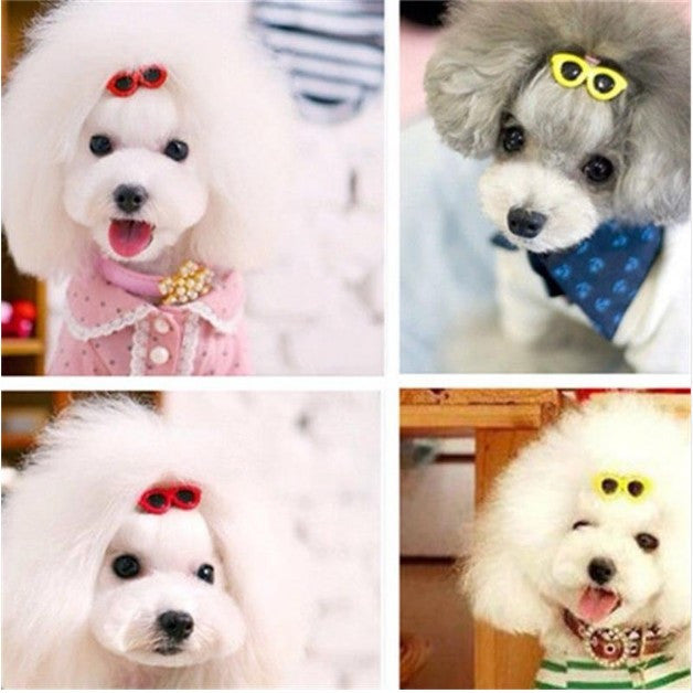 Pet Doggie Clips Sunglasses