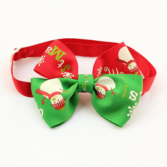 Christmas Dogs Bow Ties