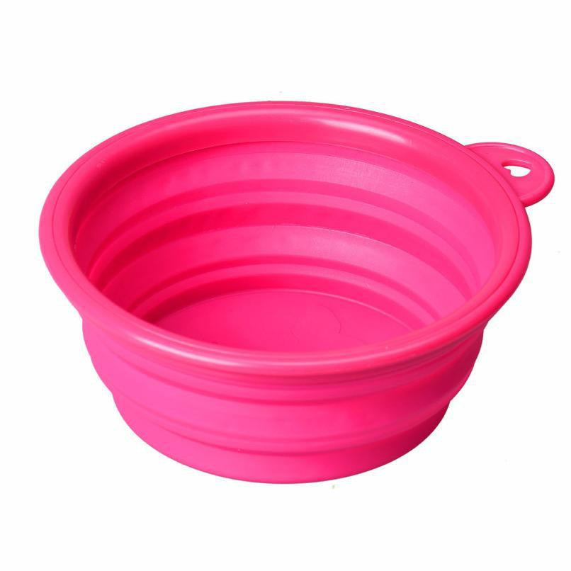 Pet Travel Bowl Silicone Collapsible