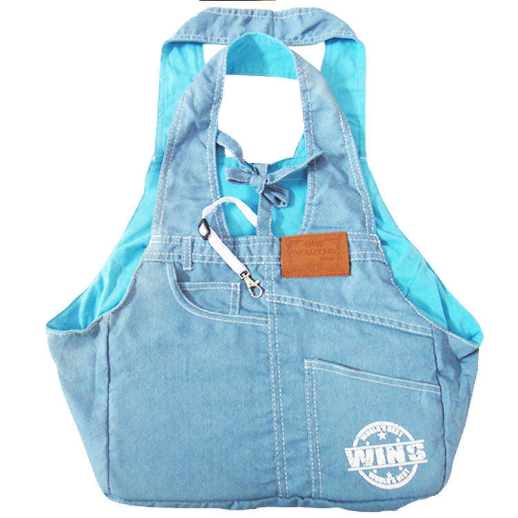 Denim Material Pet Sling Carrier