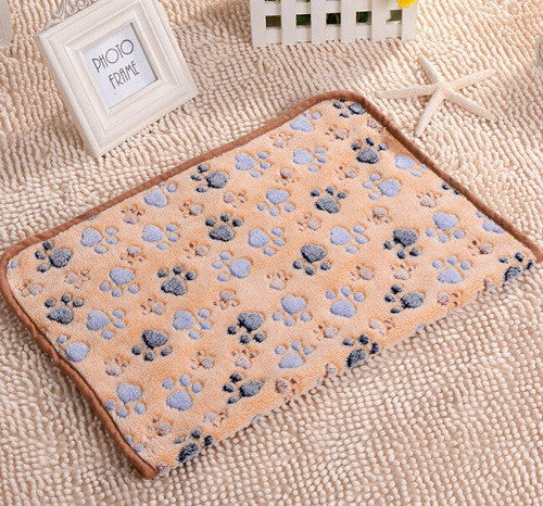 Cute Floral Pet Soft Blanket