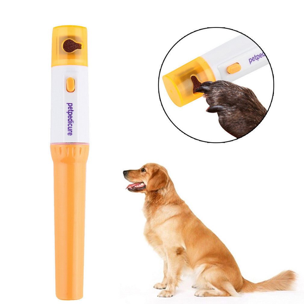 Pet Grinder Trimmer Clipper Electric Nail File Kit