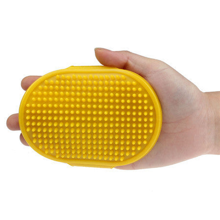 Rubber Material Pet Dog Grooming Brush