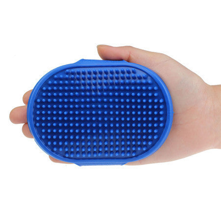 Rubber Material Pet Dog Grooming Brush