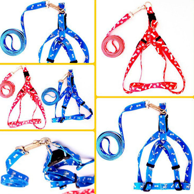 Adjustable Nylon Harness with Lead