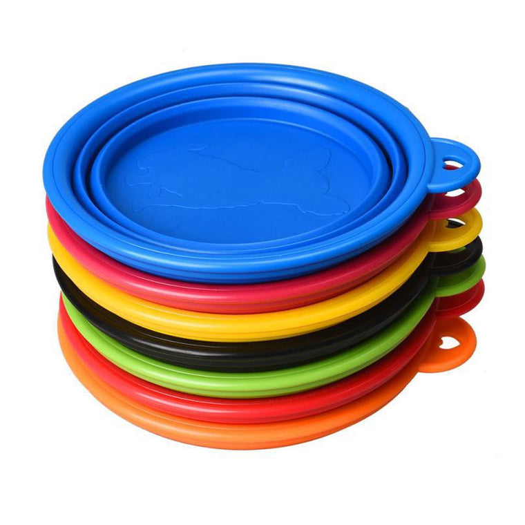 Pet Travel Bowl Silicone Collapsible